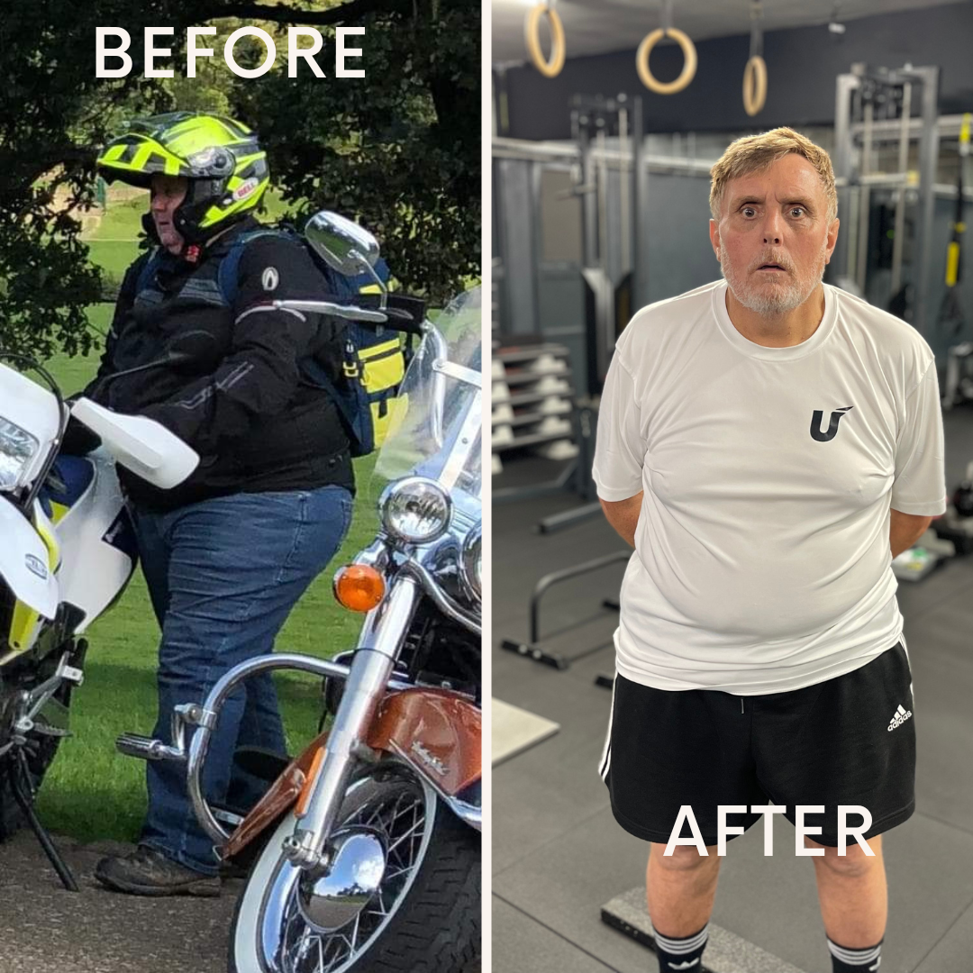 Nick Universal Fitness transformation, Stoke-on-Trent